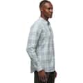 TravisMathew Men's Cloud Flannel Plaid Long Sleeve Button Up Shirt alt image view 1