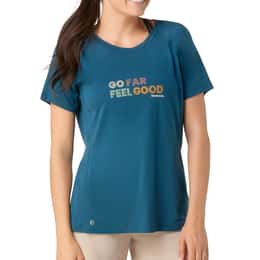 Smartwool Women's Active Ultralite Go Far, Feel Good® Graphic Short Sleeve T Shirt