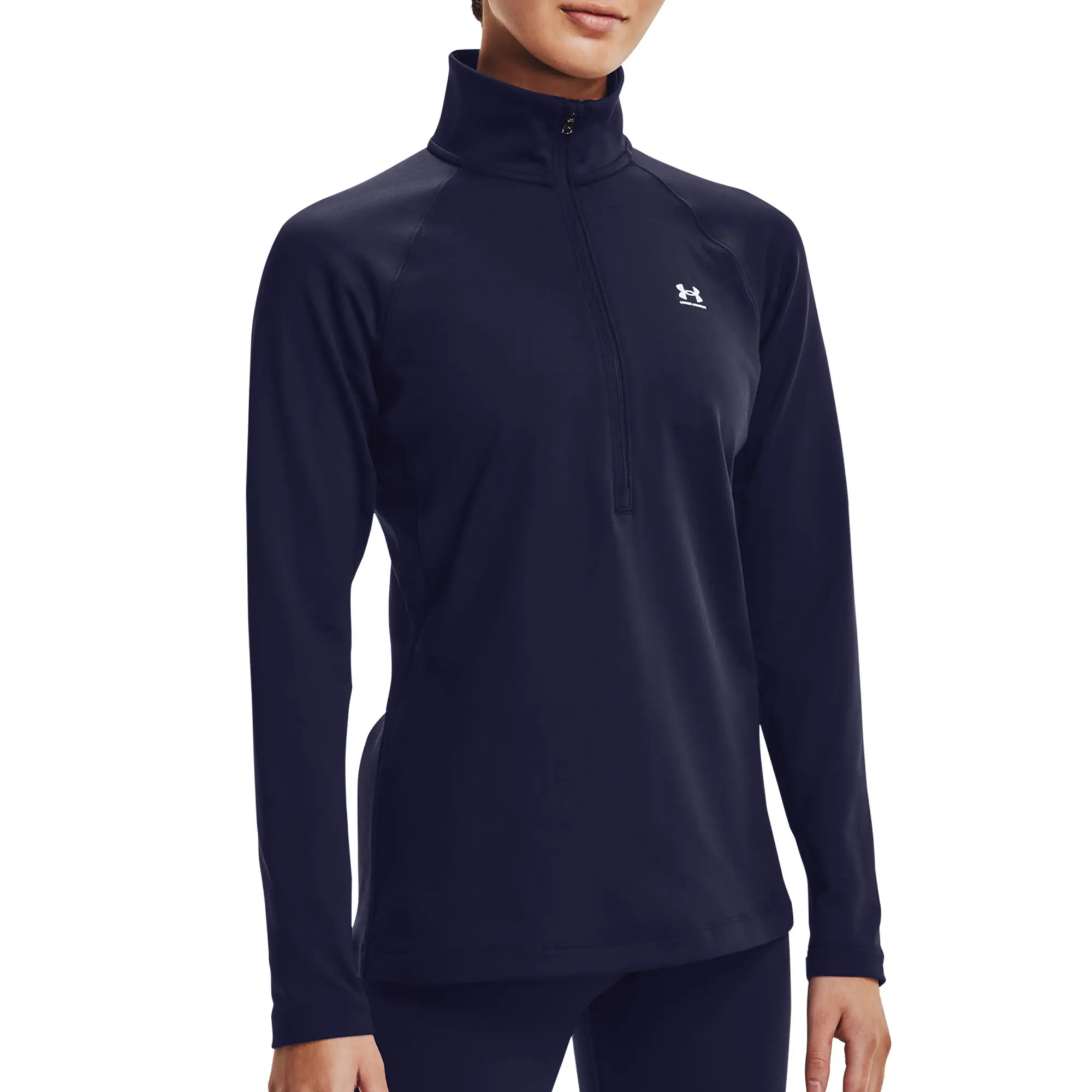 Under Armour Women's UA Authentics ColdGear 1/2 Zip Jacket -  00195251423378