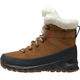 The North Face Women's THERMOBALL Leather Lace Up Waterproof Winter Boots