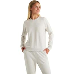 Free Fly Women's Bamboo Lightweight Fleece Crew