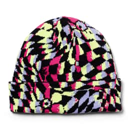 Spyder Kids' Check Floral Beanie