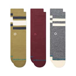 Stance Men's Cotton Crew Mixed Casual Socks 3 Pack