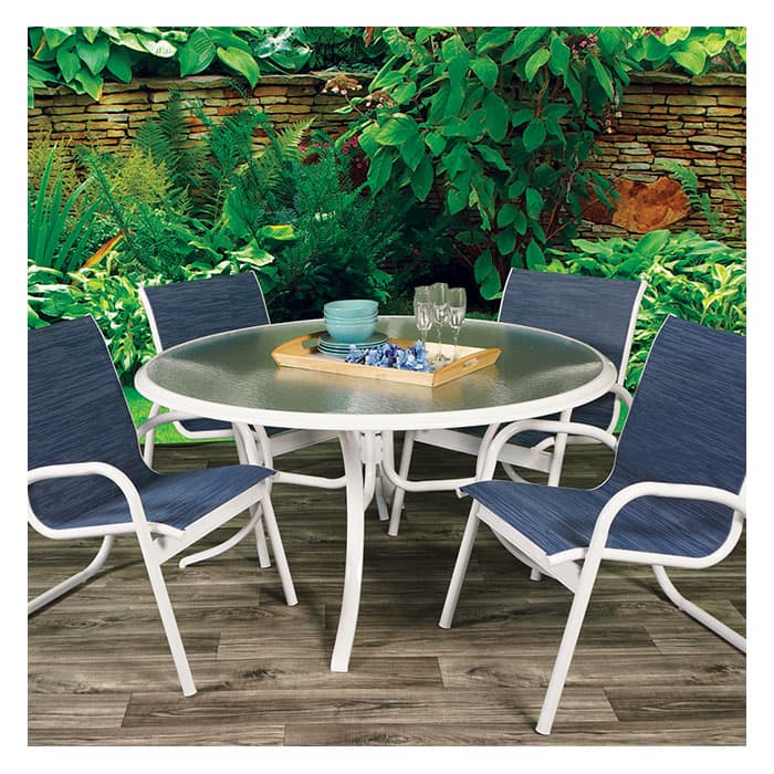 Telescope Casual Gardenella White 7-Piece Dining Set - Sun & Ski Sports