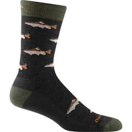 Darn Tough Vermont Men's Spey Fly Crew Lightweight Lifestyle Socks