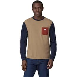 Patagonia Men's Shop Sticker Pocket Responsibili-Tee® LS