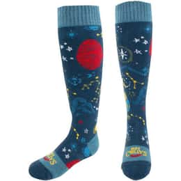 Hot Chillys Kids' Nebula Mid Volume Ski Socks