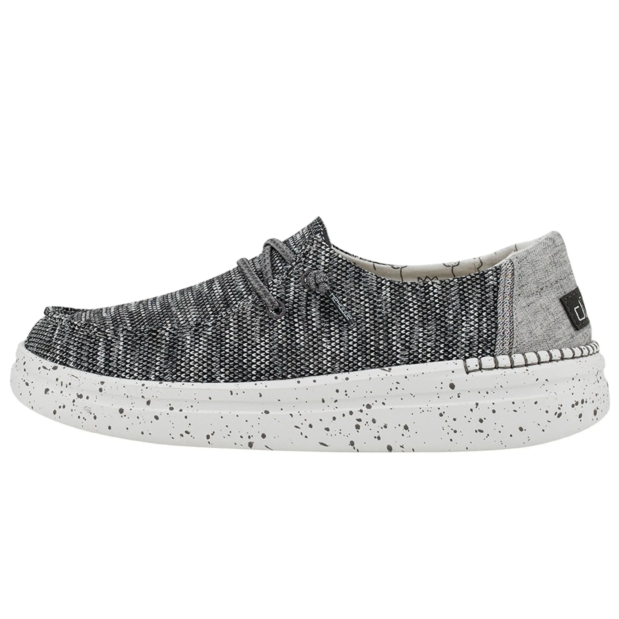 Hey Dude Women's Wendy Stretch Mesh Light Grey Shoes
