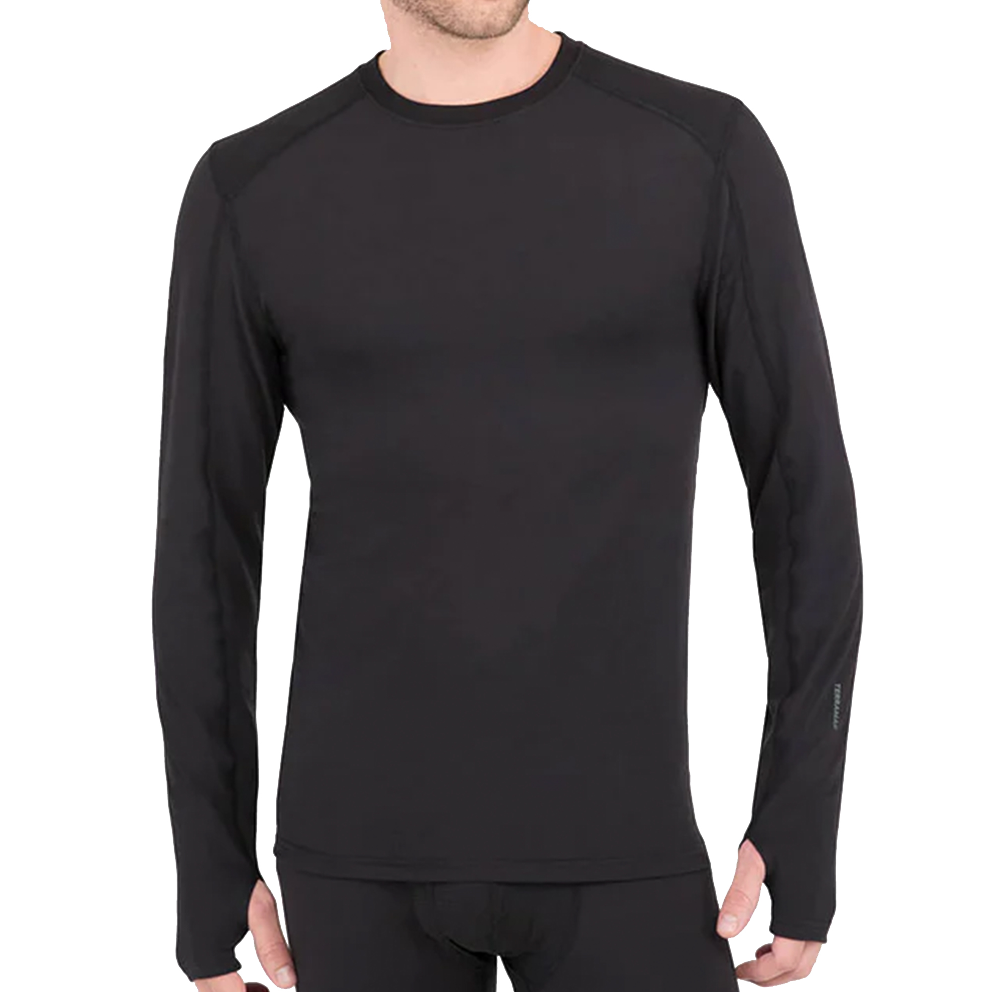 Terramar Men's Thermolator Crew Base Layer Top