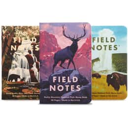 Field Notes National Parks 3-Pack - Rocky Mountain, Great Smoky Mountains, Yellowstone
