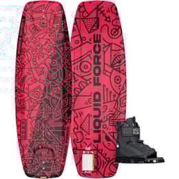 Liquid Force Kids' Origin FS Wakeboard with Rant 6R 4-6 Bindings '26