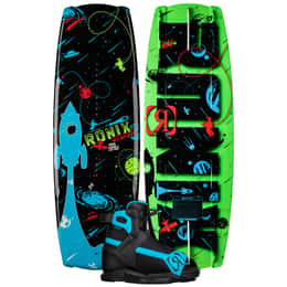 Ronix Kids' Vision Wakeboard Package with Vision 5-8.5 Bindings '23