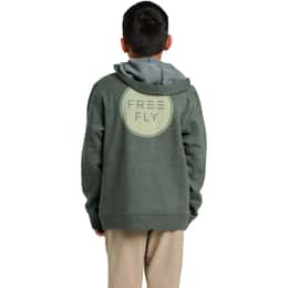Free Fly Kids' Logo Fleece Hoodie