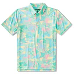 Chubbies Men's Traveler Destin Performance Polo Shirt