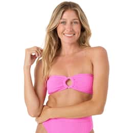 ROXY Women's Haliewa Bandeau Bikini Top