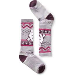 Smartwool Kids' Wintersport Polar Bear Pattern Over The Calf Socks