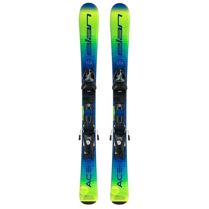 Elan Kids' JETT Quick Shift Skis with EL 4.