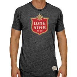 Original Retro Brand Men's Short Sleeve Lone Star Beer T-Shirt