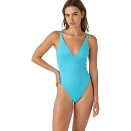 O'Neill Women's Saltwater Solids Rib Edgewater One-Piece Swimsuit