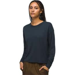 prAna Women's Cozy Up Long Sleeve Crew Top