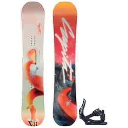 The Capita Women's Space Metal Fantasy Snowboard + Rossignol Women's Myth Snowboard Bindings '24