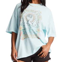 Billabong Women's Daydream Away Oversized T Shirt