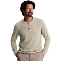 Free Fly Men's Waffle Long Sleeve Henley Shirt