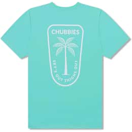 Chubbies Men's Island Time Shirt Sleeve T Shirt