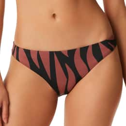 Sanctuary Women's Abstract Animal Bikini Bottoms