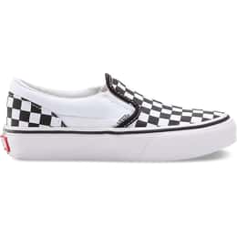 Vans Kids' Checkerboard Classic Slip-On Shoes