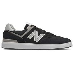New Balance Men's 574 Running Shoes Black/Grey