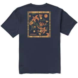 Vissla Men's Hibiscus Haze Organic T Shirt