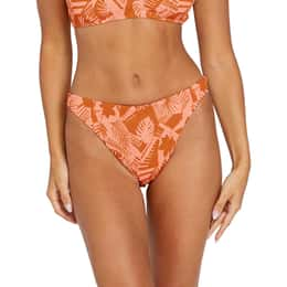 Volcom Women's Blocked Out Skimpy Bikini Bottoms