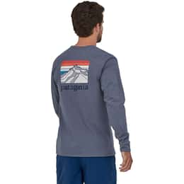 Patagonia Men's Long-Sleeved Line Logo Ridge Responsibili-Tee® Shirt