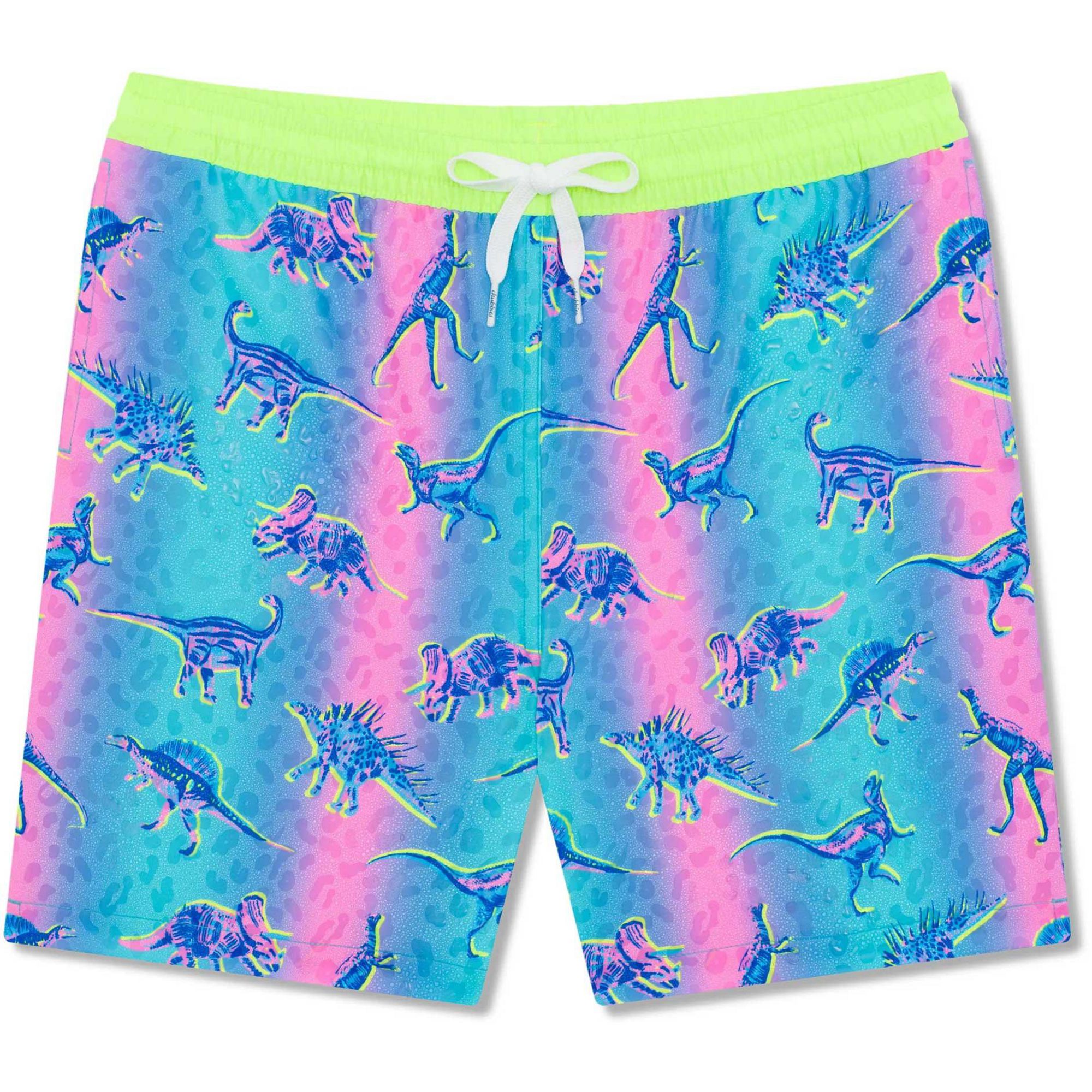 "Chubbies Boys' The Dino Delights Swim Trunks"