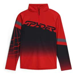 Spyder Boys' Incline Half Zip T-Neck