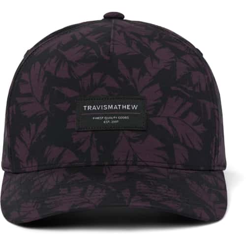 TravisMathew Men's Jungle Bird Snapback Hat alt image view 3