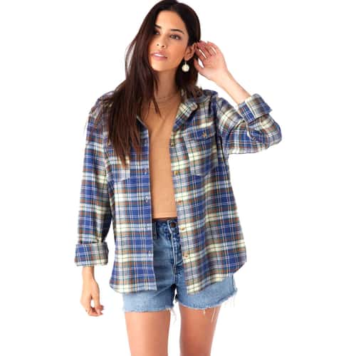 O'Neill Women's Nash Flannel Standard Fit Shirt alt image view 1