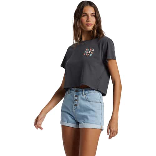 ROXY Women's Para Paradise Cropped T Shirt alt image view 2