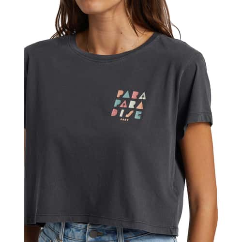 ROXY Women's Para Paradise Cropped T Shirt alt image view 4