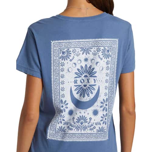 ROXY APPAREL Women's Paper Moon Oversized T Shirt alt image view 4