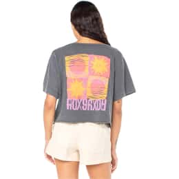 ROXY Women's Sun Stamps Crop T Shirt