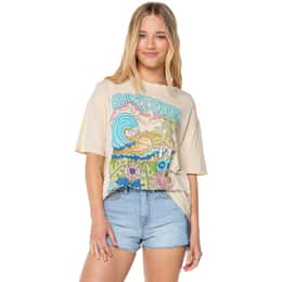 ROXY Women's Grateful For Nature Gbfc T-Shirt