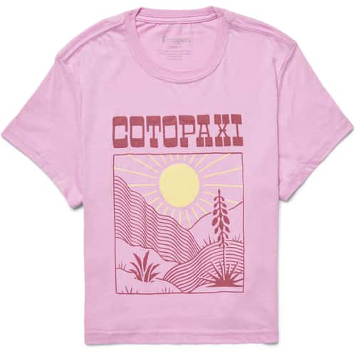 Cotopaxi Women's Wester Hills Organic Crop T Shirt alt image view 4