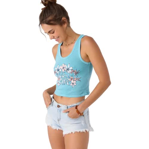 O'Neill Women's Plumeria Graphic Tank Top alt image view 3