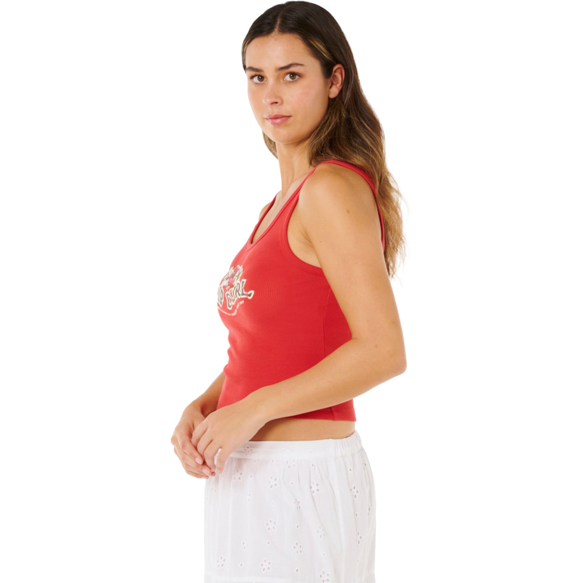 Rip Curl Women's Bells Crop Graphic Tank Top - Sun & Ski Sports