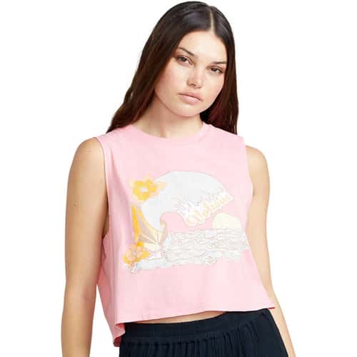 Volcom Women's Stone Hour Crop Tank Top alt image view 3