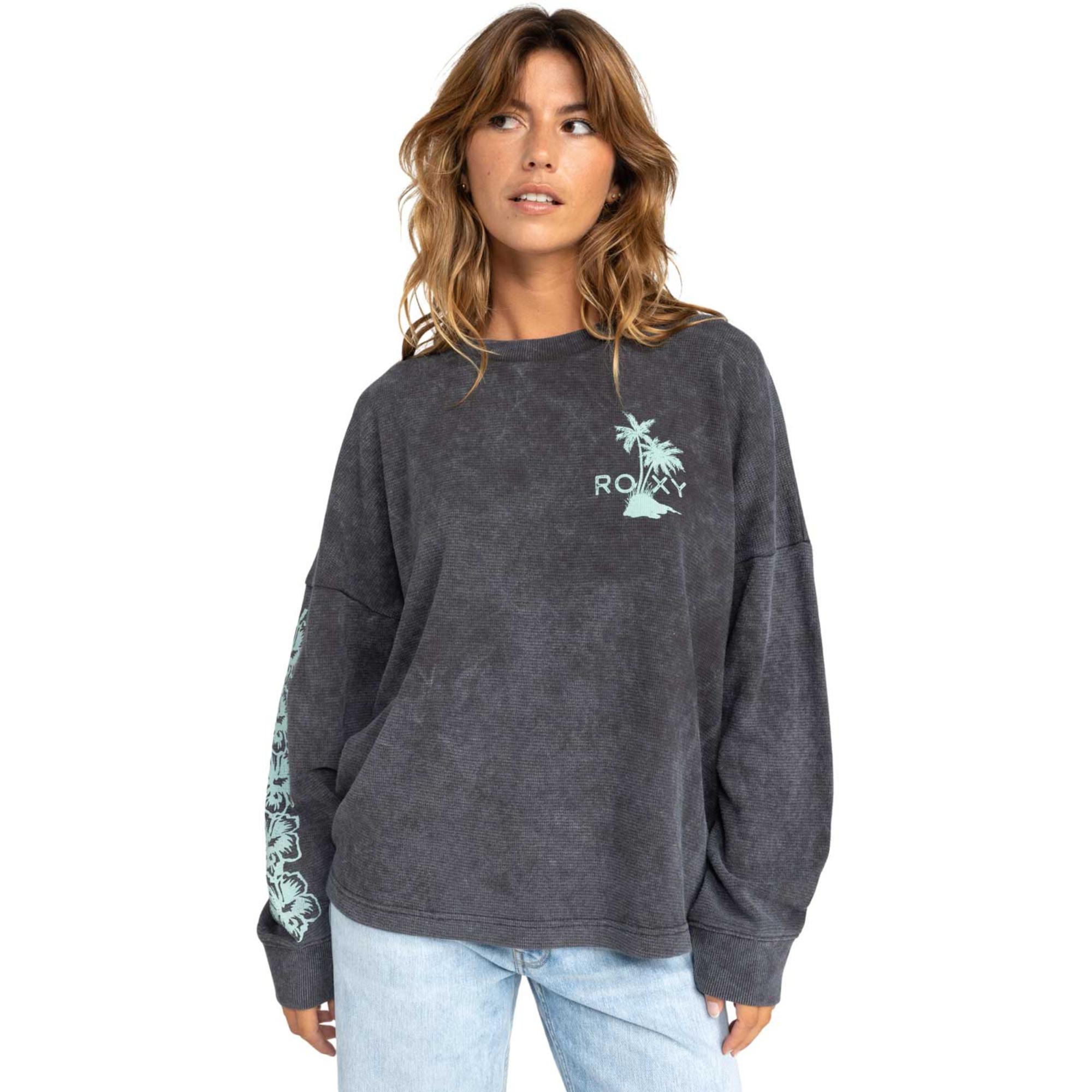 ROXY Women's East Side Long Sleeve T Shirt - Sun & Ski Sports
