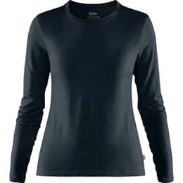 Fjallraven Women's Abisko Wool Long Sleeve T Shirt