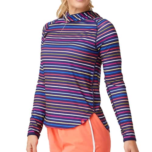 Krimson Klover Women's Hallie Hooded Sun Shirt alt image view 1